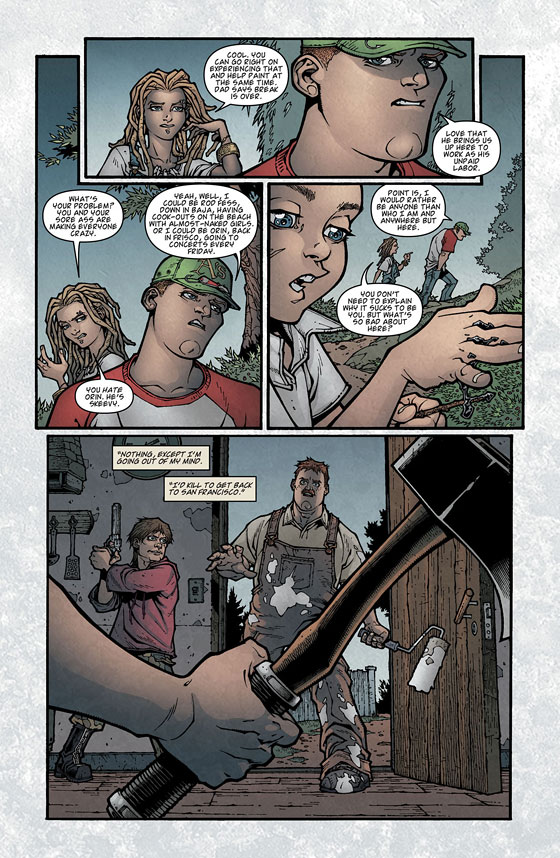 Une planche extraite de LOCKE AND KEY #1 - Welcome to Lovecraft