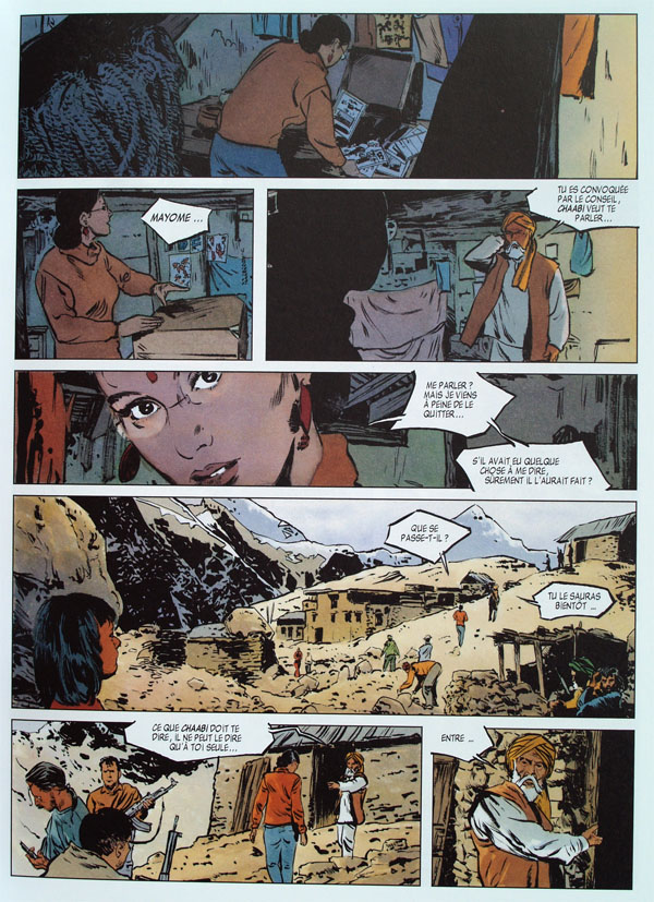 Une planche extraite de CHAABI #3 - Troisième partie