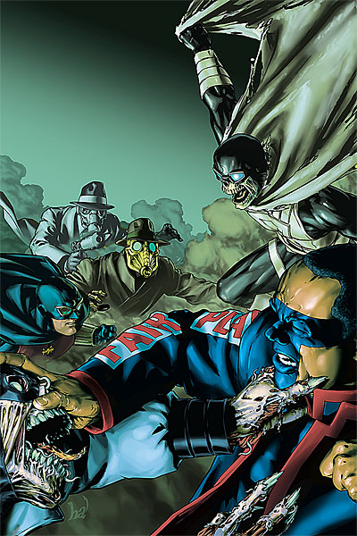 Une planche extraite de DC HEROES #4 - Âmes tourmentées