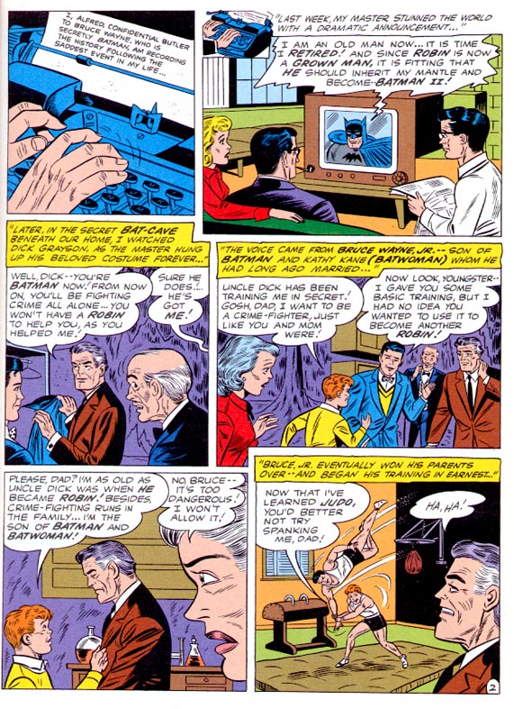 Une planche extraite de DC'S GREATEST IMAGINARY STORIES #2 - featuring Batman & Robin
