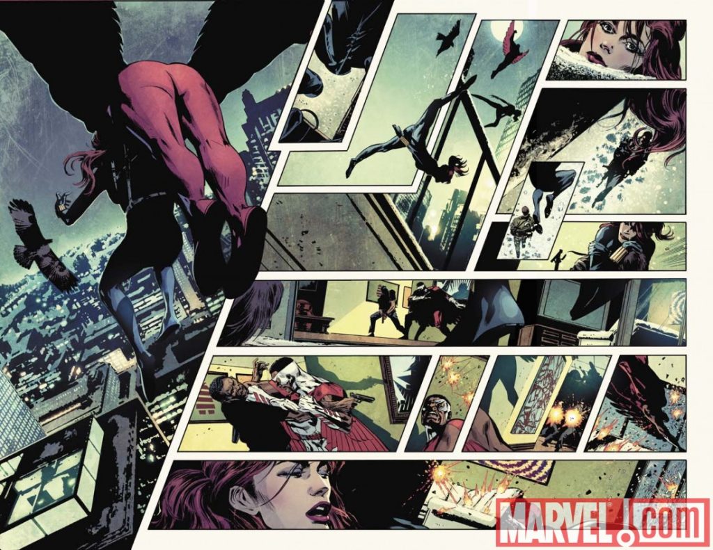 Une planche extraite de MARVEL ICONS HORS SERIE #23 - Le procès de Captain America