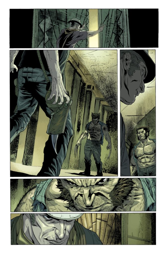 Une planche extraite de WOLVERINE (V2)  #9 - Mythes, monstres & mutants (2/4)