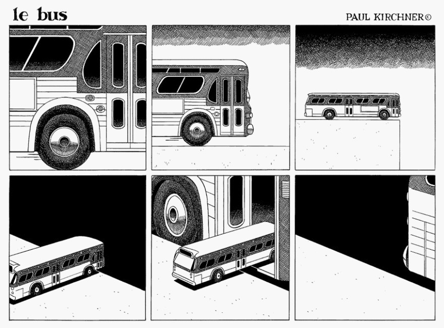 Une planche extraite de BUS (LE) #1 - le bus
