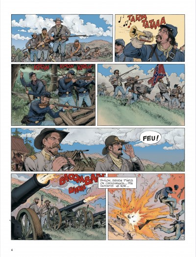 Une planche extraite de JEUNESSE DE BLUEBERRY (LA) #20 - Gettysburg