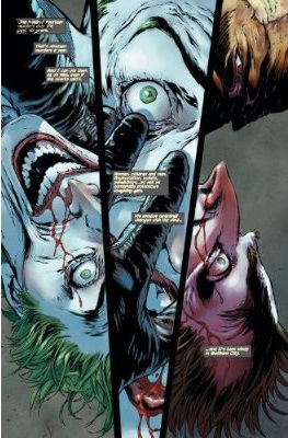 Une planche extraite de BATMAN DETECTIVE COMICS #1 - Faces of death