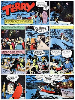 Une planche extraite de COMPLETE TERRY AND THE PIRATES (THE) #2 - 1937 to 1938