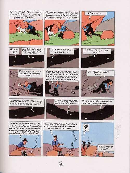 Une planche extraite de TINTIN #3 - Tintin en Amérique
