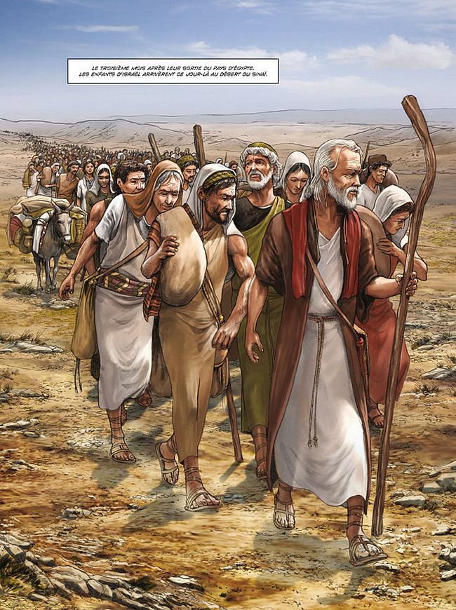 Une planche extraite de BIBLE (LA) #4 - L'Ancien Testament – L'Exode 2è partie
