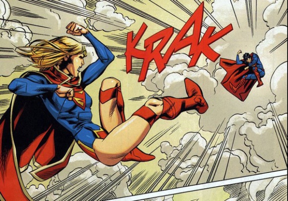 Une planche extraite de SUPERGIRL #1 - La dernière fille de Krypton