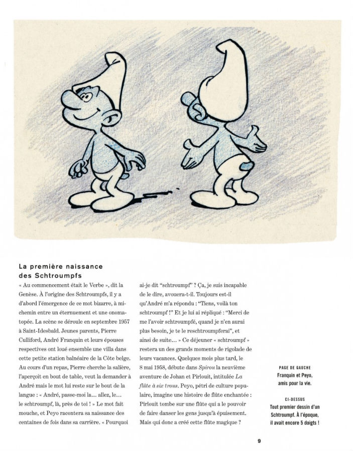 Une planche extraite de SCHTROUMPFS, L'INTÉGRALE (LES) #1 - 1958 - 1966