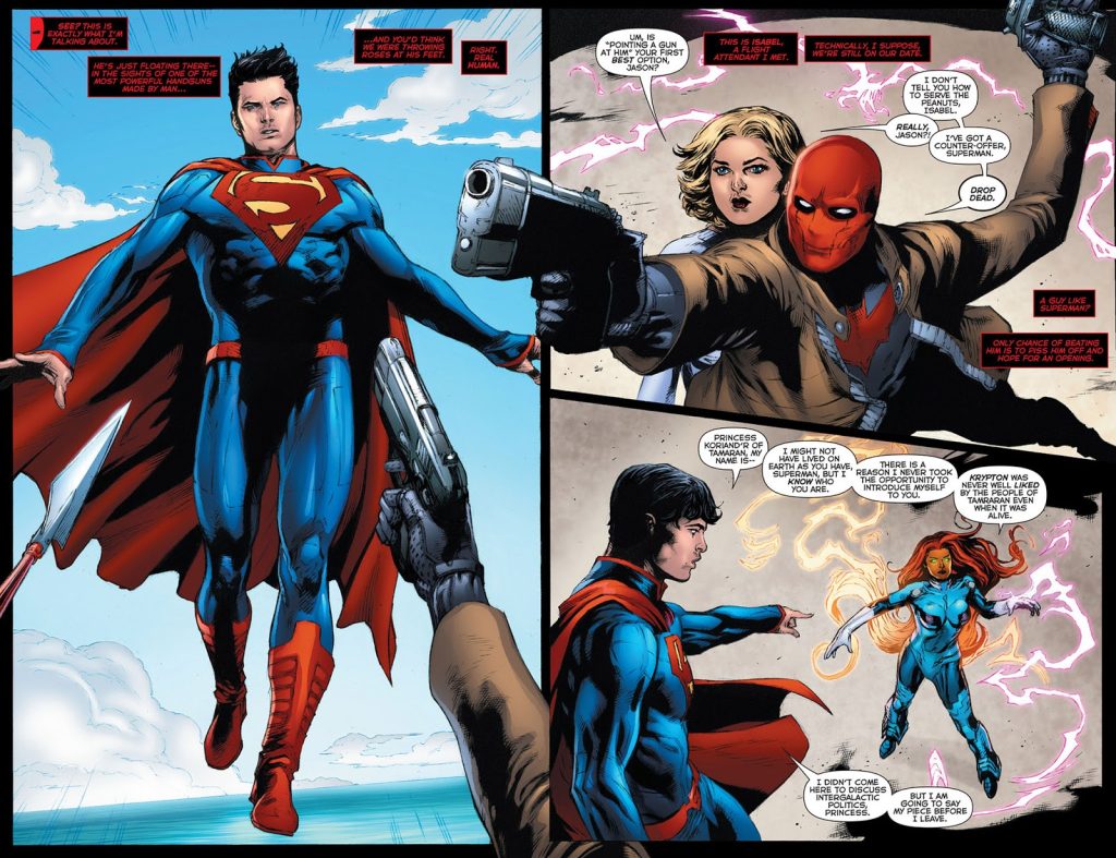 Une planche extraite de RED HOOD AND THE OUTLAWS #2 - The Starfire