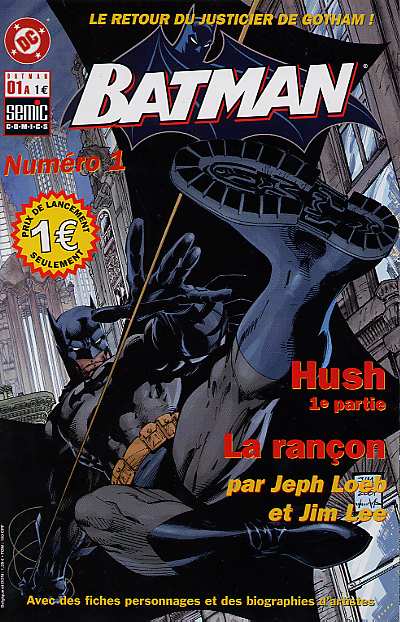 Couverture de BATMAN #1 - Batman (1)