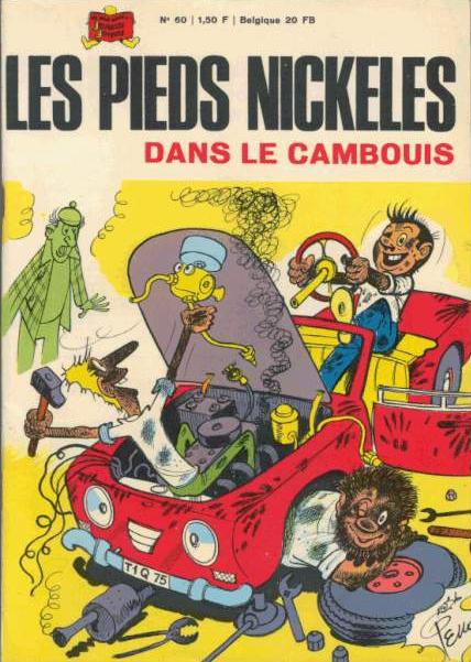 Couverture de PIEDS NICKELES (LES) #60 - Dans le cambouis