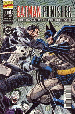 Couverture de BATMAN / PUNISHER #1 - Batman/Punisher