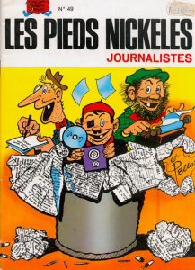 Couverture de PIEDS NICKELES (LES) #49 - Journalistes