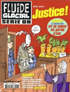 Couverture de FLUIDE GLACIAL HORS SERIE #36 - Justice !