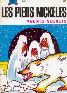 Couverture de PIEDS NICKELES (LES) #54 - Agents secrets