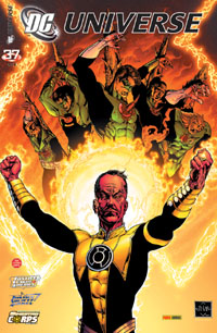 Couverture de DC UNIVERSE #37 - Sinestro corps