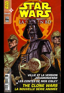 Couverture de STAR WARS - LA SAGA EN BD #15 - Septembre 2008