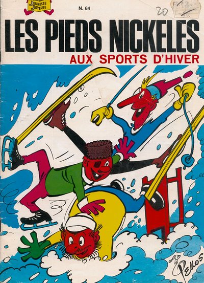 Couverture de PIEDS NICKELES (LES) #64 - Aux sports d'hiver