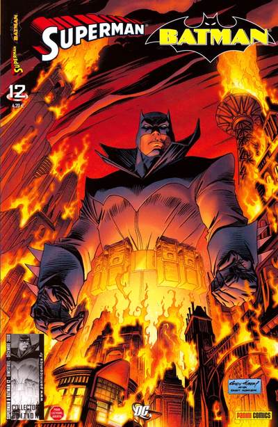 Couverture de SUPERMAN & BATMAN #12 - Batman à Béthléem
