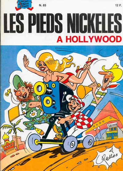 Couverture de PIEDS NICKELES (LES) #83 - A Hollywood