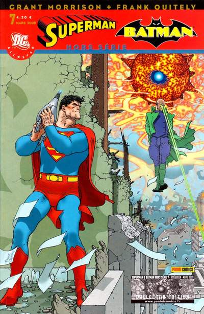 Couverture de SUPERMAN  & BATMAN HORS-SERIE #7 - Soleil Rouge