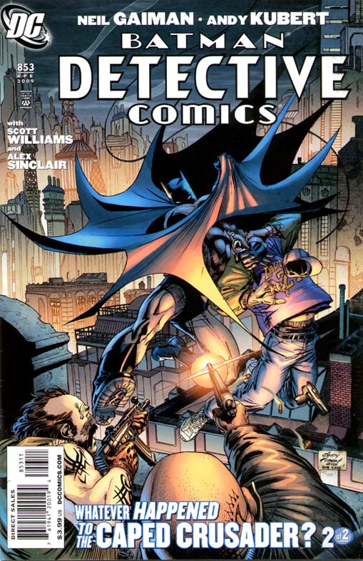Couverture de DETECTIVE COMICS #853 - Whatever happened to the caped crusader ? 2 of 2
