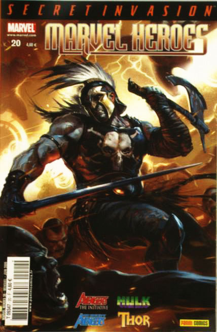 Couverture de MARVEL HEROES #20 - Imbattable