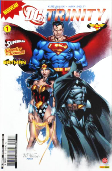 Couverture de DC  TRINITY #1 - La Vérité, la Justice et le Rêve Américain