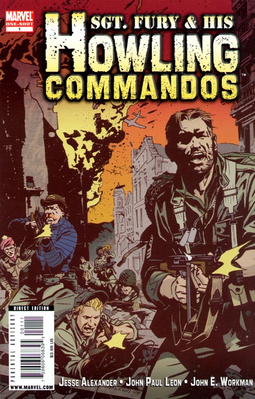 Couverture de Sgt. Fury & his Howling Commandos