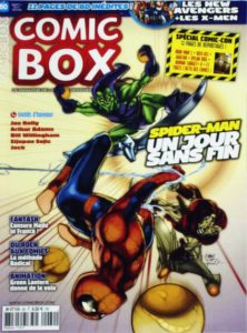 Couverture de COMIC BOX #60 - Septembre Octobre 2009