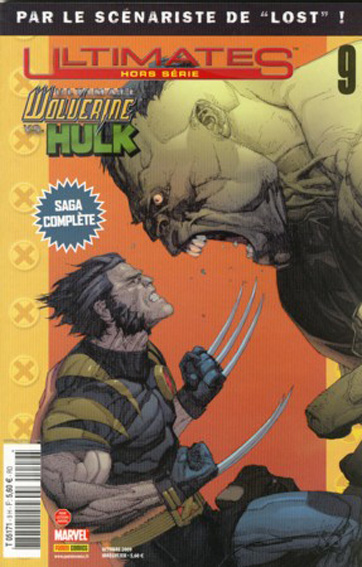 Couverture de ULTIMATE HORS-SERIE #9 - Ultimate Wolverine vs Hulk