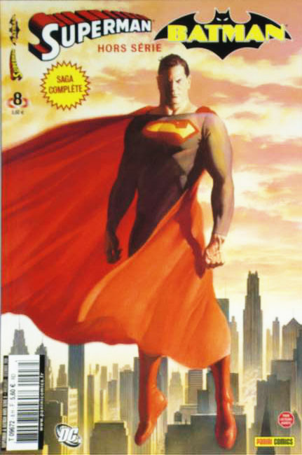 Couverture de SUPERMAN  & BATMAN HORS-SERIE #8 - La trainée des ombres
