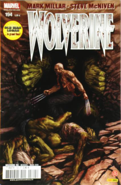 Couverture de WOLVERINE #194 - Old Man Logan (8/8)