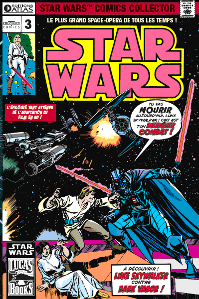 Couverture de STAR WARS  COMICS COLLECTOR #3 - Sur les lunes de Yavin