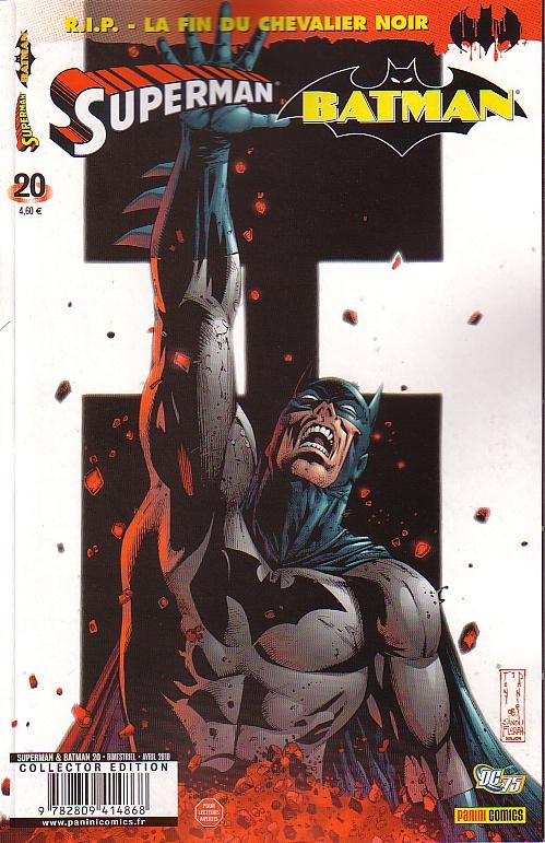 Couverture de SUPERMAN & BATMAN #20 - Coeurs assombries