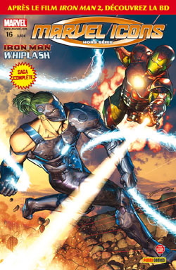 Couverture de MARVEL ICONS HORS SERIE #16 - Iron Man vs. Whiplash