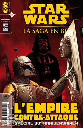 Couverture de STAR WARS - LA SAGA EN BD #25 - L'empire contre attaque - spécial 30ème anniversaire