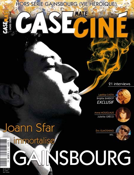 Couverture de CASEMATE # - Hors série ciné : Gainsbourg