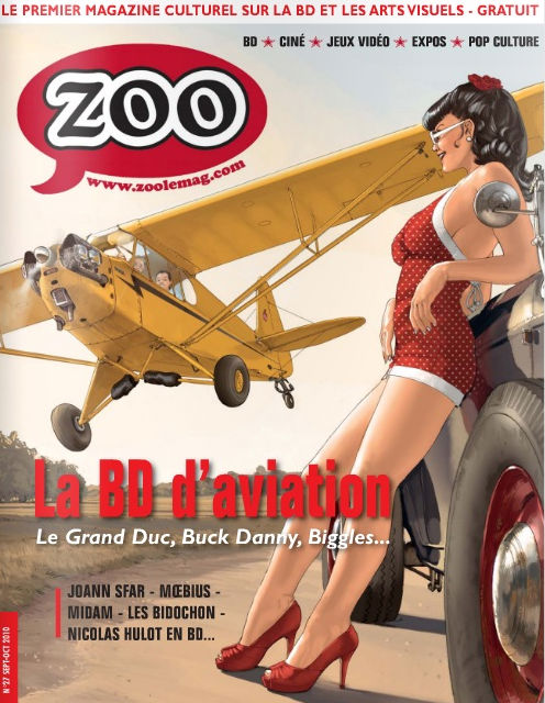 Couverture de ZOO (MAGAZINE) #27 - La BD d'aviation