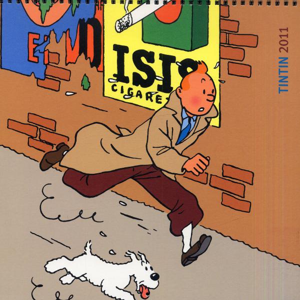 Couverture de CALENDRIER 2011 # - Calendrier Tintin 2011