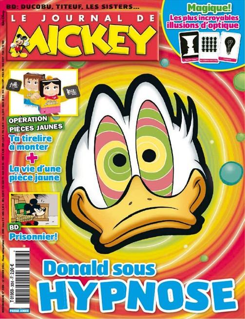 Couverture de JOURNAL DE MICKEY (LE) #3056 - 12 janvier 2011