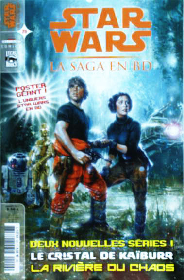 Couverture de STAR WARS - LA SAGA EN BD #29 - Le cristal de Kaïburr