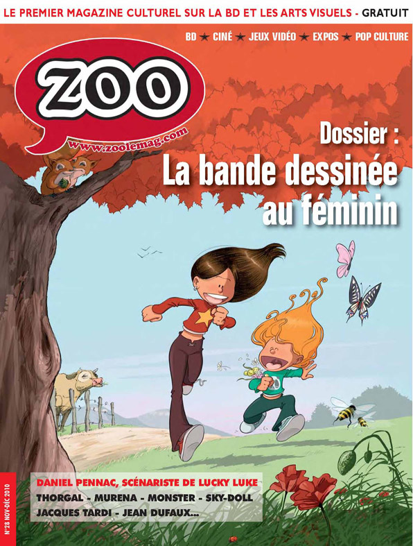 Couverture de ZOO (MAGAZINE) #28 - La bande dessinée au féminin