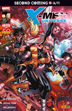 Couverture de X-MEN UNIVERSE (V2) #3 - Le retour du messie (6/7)