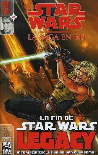 Couverture de STAR WARS - LA SAGA EN BD #32 - Juillet 2011