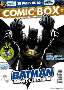 Couverture de COMIC BOX #74 - Batman refait l'histoire