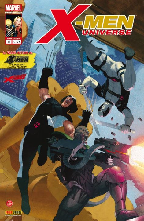 Couverture de X-MEN UNIVERSE (V2) #11 - Nation Deathlok    