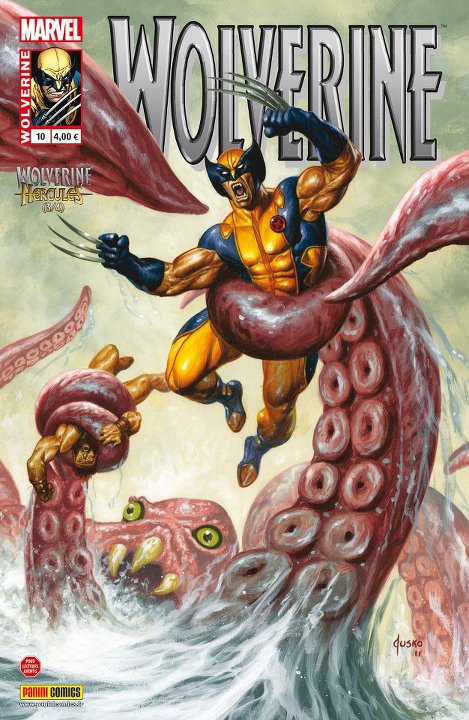 Couverture de WOLVERINE (V2)  #10 - Mythes, monstres et mutants (3/4)